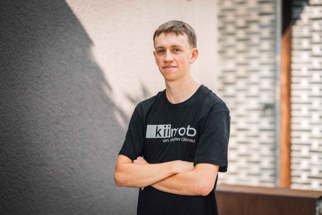 Luca, Azubi bei Widmer Ofenbau